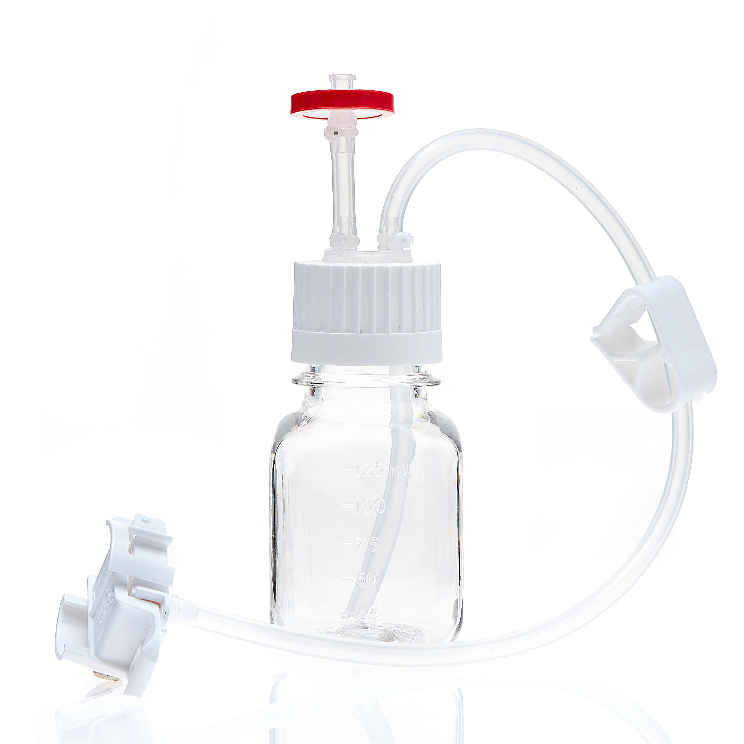 EZBio® MTO 125mL Bottle Assembly, 38-430 VersaCap®, 10/cs