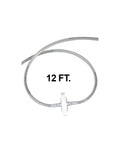 EZBio Vactrap S ™ Tubing Extension for Plastic Bottles, 12 ft., w/ 0.2?m Polytetrafluoroethylene (PTFE) Vent Filter, Sterile