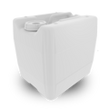 EZWaste® UN/DOT Container 13.5L HDPE, 70S Cap, Boxed
