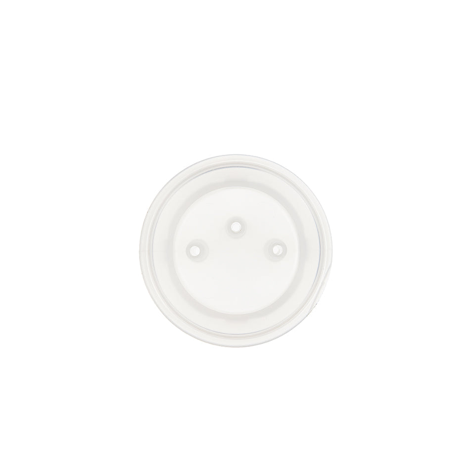 EZBio® GL45 Open Cap & Molded 3x 1/8" HB, Natural Polypropylene (PP) for Plastic Bottles