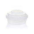 EZBio® GL45 Open Cap & Closed Adapter, Natural Polypropylene (PP) for Plastic Bottles