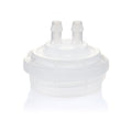 EZBio® GL45 Open Cap & Molded 2x 1/4" HB, Natural Polypropylene (PP) for Plastic Bottles