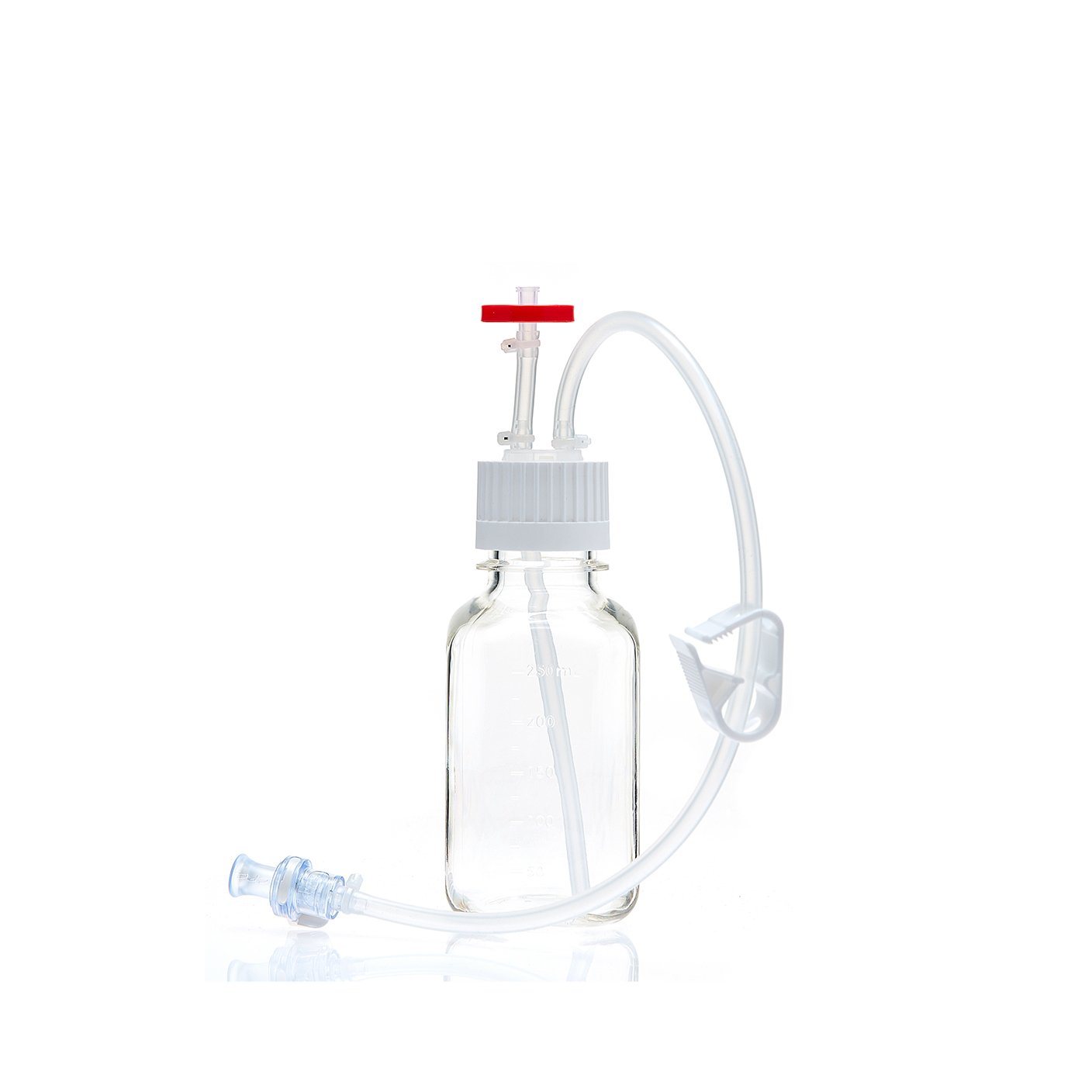 EZBio® MTO 250mL Bottle Assembly, 38-430 VersaCap®, 10/cs