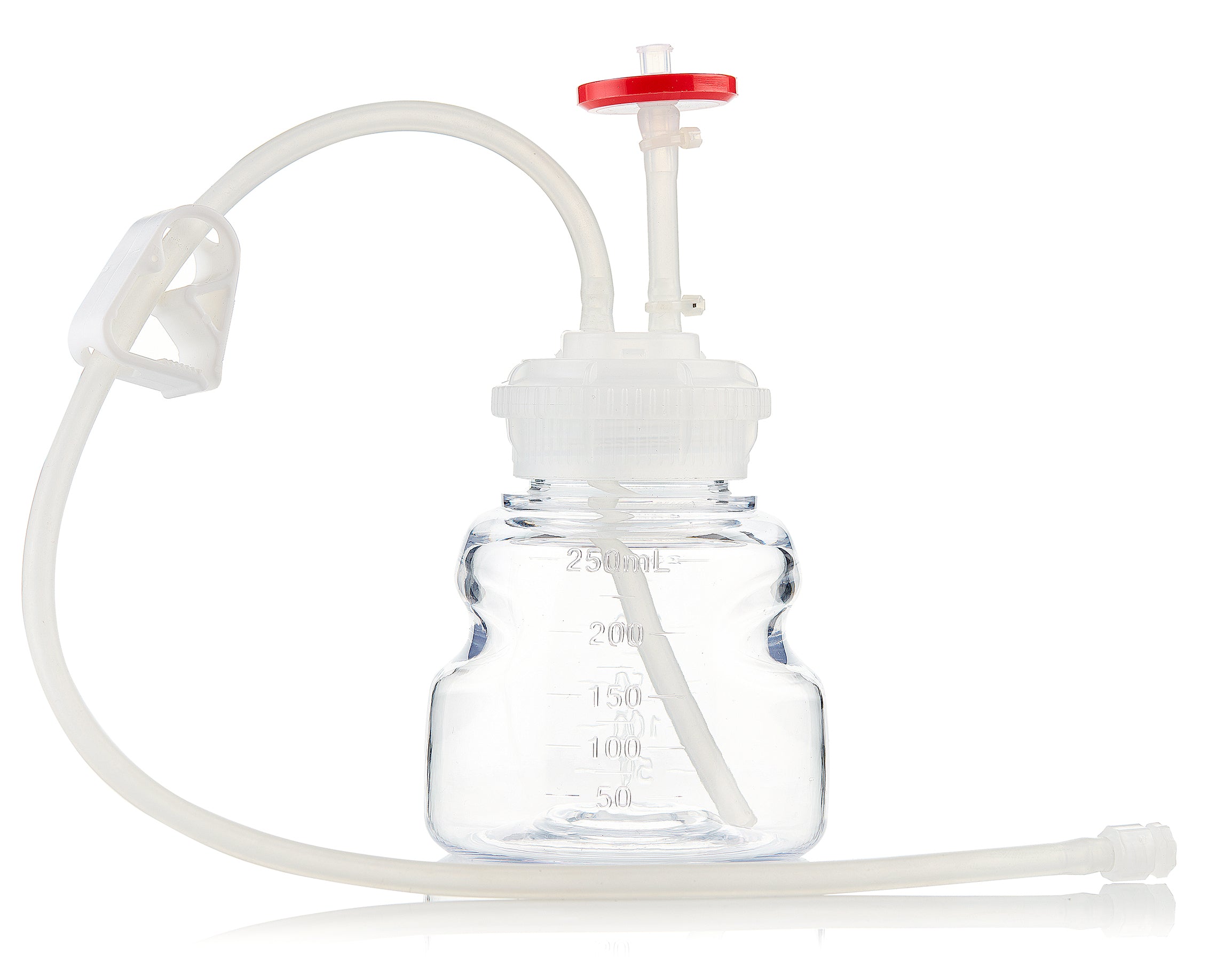 EZBio®pure Titanium Round MTO 250mL Bottle Assembly, GL45 VersaCap®, 10/CS