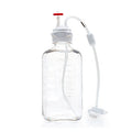 EZBio® MTO 2L Bottle Assembly, 53B VersaCap®, w/ Pinch Pipe, 10/CS