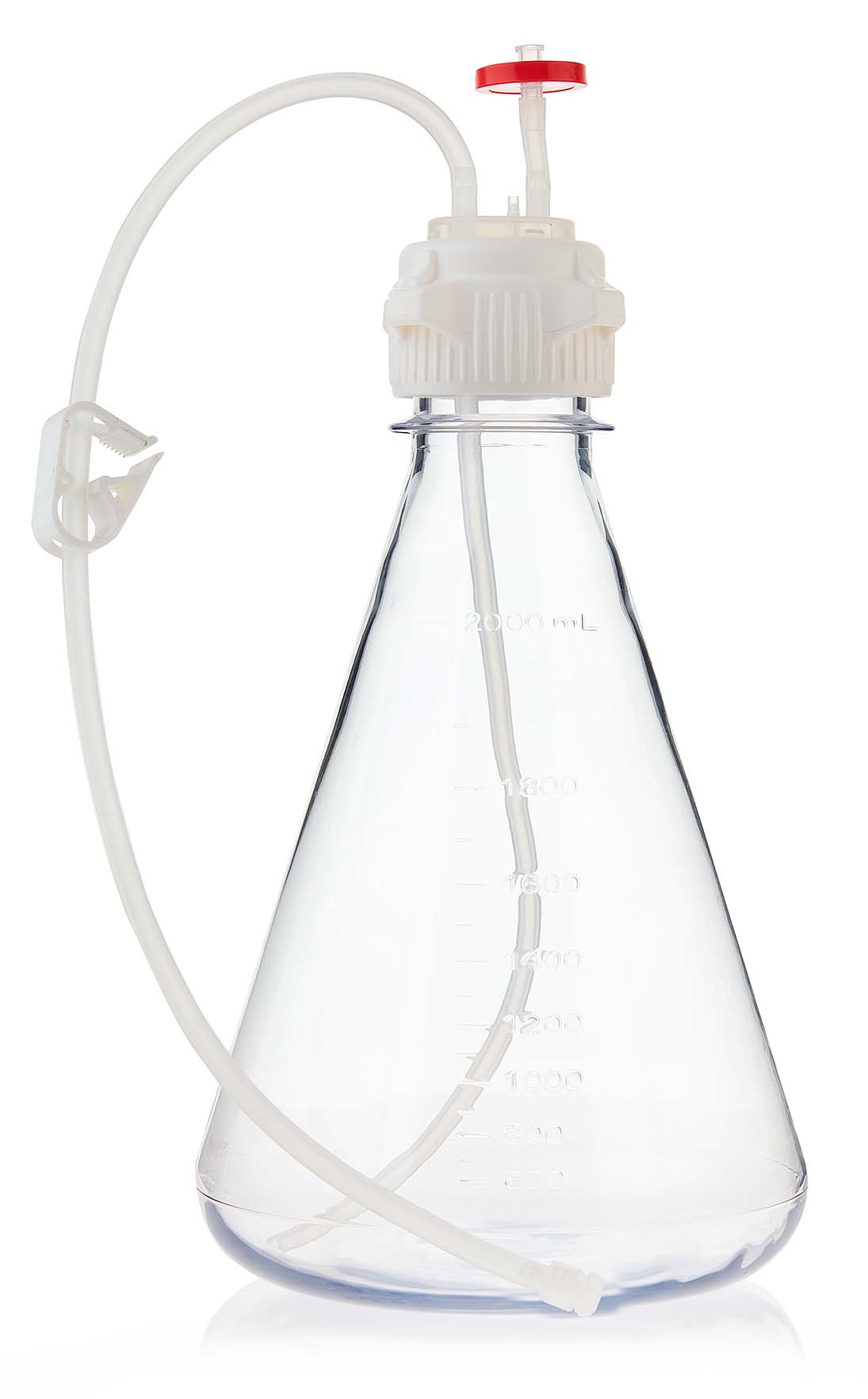 EZBio® MTO 2L Flask Assembly, 53B VersaCap®, 6/CS