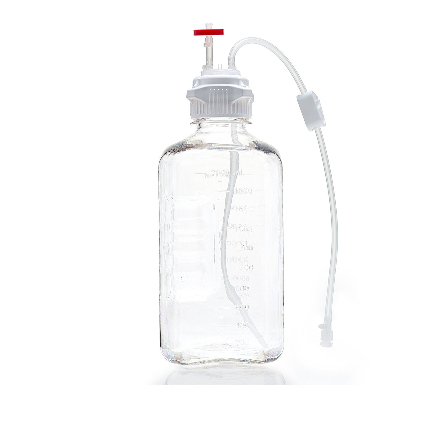 EZBio® MTO 2L Bottle Assembly, 53B VersaCap®, 10/cs