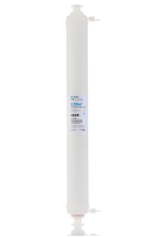 EZBio® Ultra Maxpure Capsule Filter 40", Double-Layer PTFE, Silicone O-Ring, Non-Sterile, 1/CS