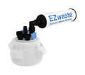 EZWaste® HD Filter Kit, VersaCap® 83B , 4 ports for 1/8" OD Tubing, 3 port for 1/4" OD Tubing, 1 port for 1/4" HB or 3/8"HB