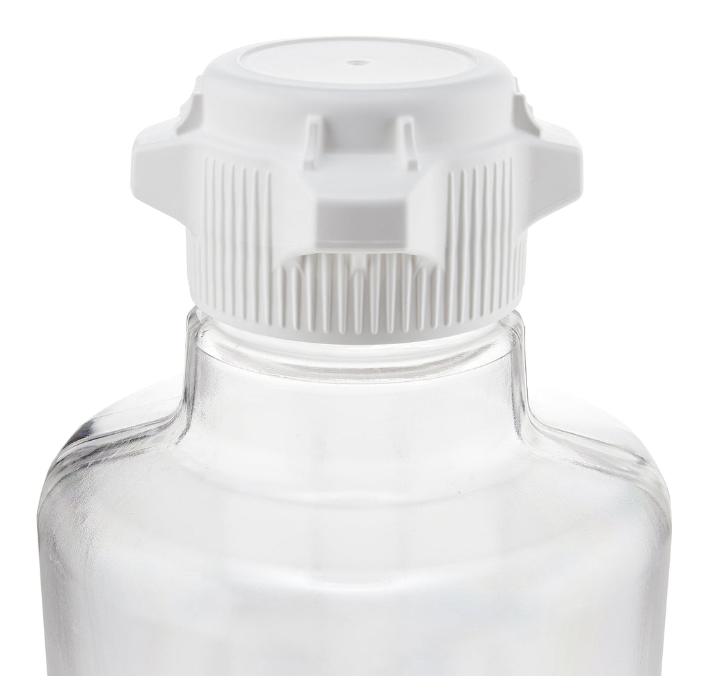 EZBio® Titanium Round Carboy, PC, 5 Liter, No Spigot, VersaCap 83B, Non-Sterile