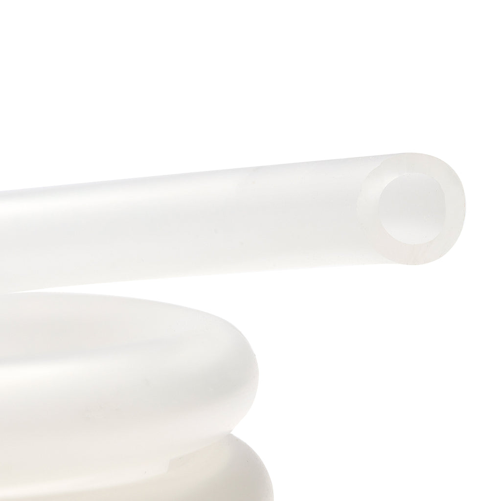 EZLabpure™ platinum cured silicone transparent tube 3mm (1/8") ID X 6mm (1/4") OD