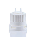 Open Top Tamper Evident VersaCap® 38-430mm with 2x Molded 1/8" HB Adapter, 4/CS | Img | Foxx  Life Sciences