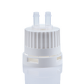 Open Top Tamper Evident VersaCap® 38-430mm with 2x Molded 1/4" HB Adapter, 4/CS