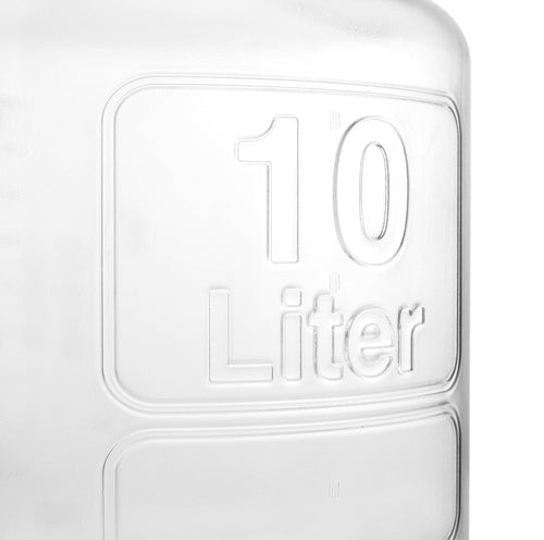 EZBio® Titanium Round Carboy, PC, 10 Liter, No Spigot, VersaCap 83B, Non-Sterile