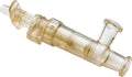Steam-Thru® 3/8 Hose Barb x 3/4 x 3/4 Sanitary SIP Connector, PS
