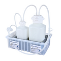 EZBio Vactrap S ™ XL Polypropylene (PP) (Autoclavable), 4L + 1L, Natural Bin, 1/4" ID Tubing, Sterile