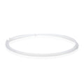 EZLabpure™ Peroxide cured silicone transparent tube 9.5mm (3/8") ID X 19.05mm (3/4") OD