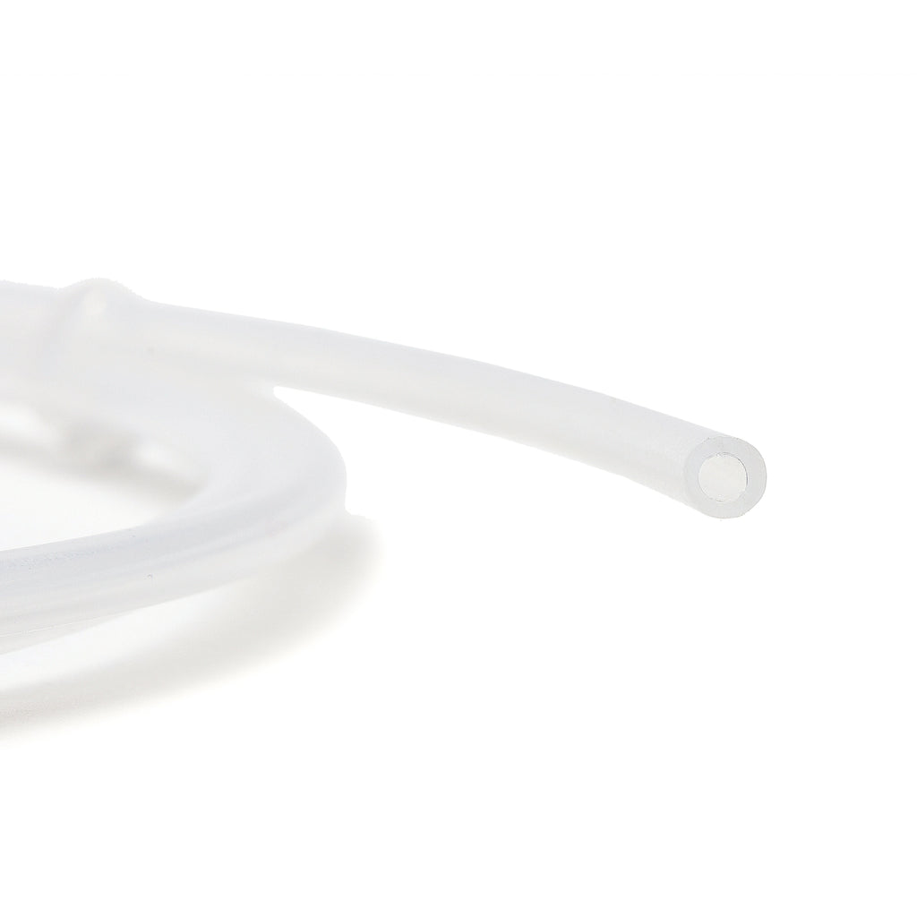 EZLabpure™ Peroxide cured silicone transparent tube 3mm (1/8") ID X 6mm (1/4") OD