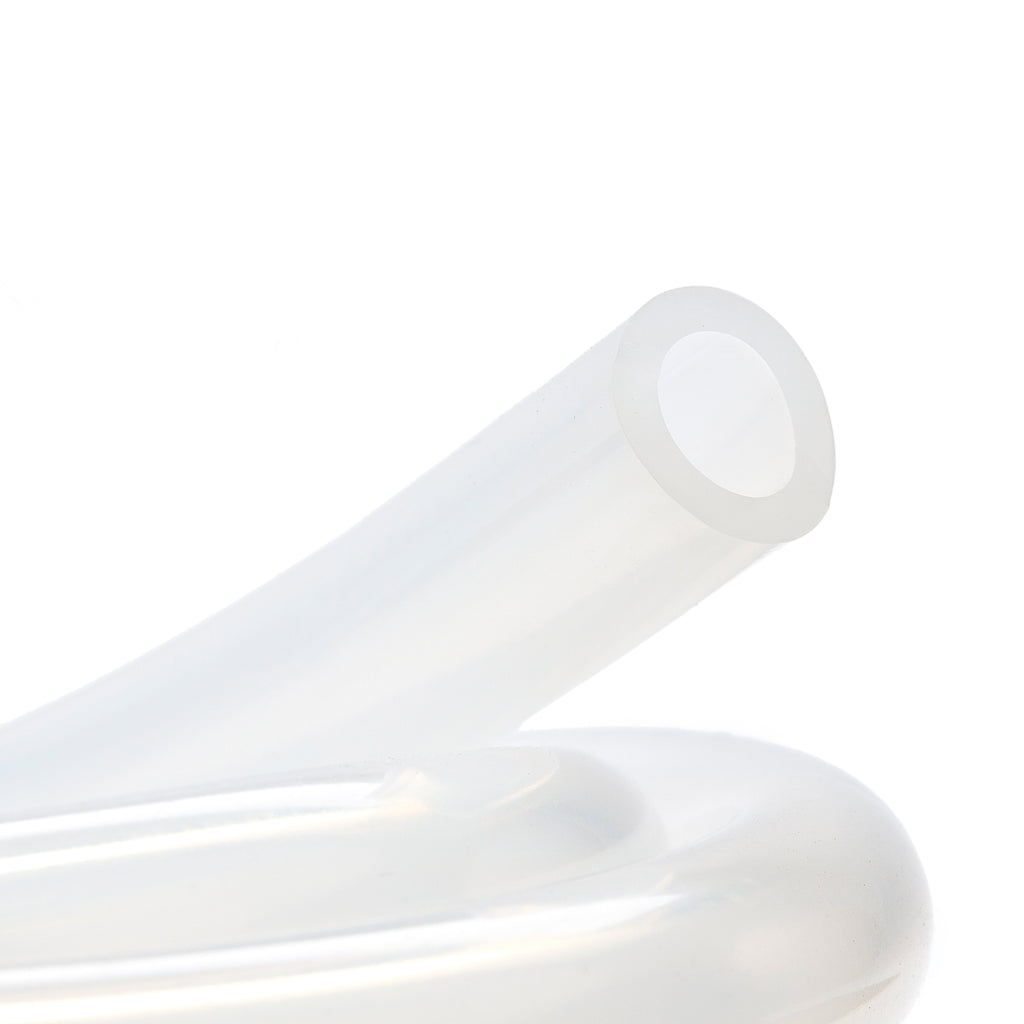 EZBio®pure Platinum cured silicone Transparent Tube 10mm (25/64") ID X14mm (35/64") OD