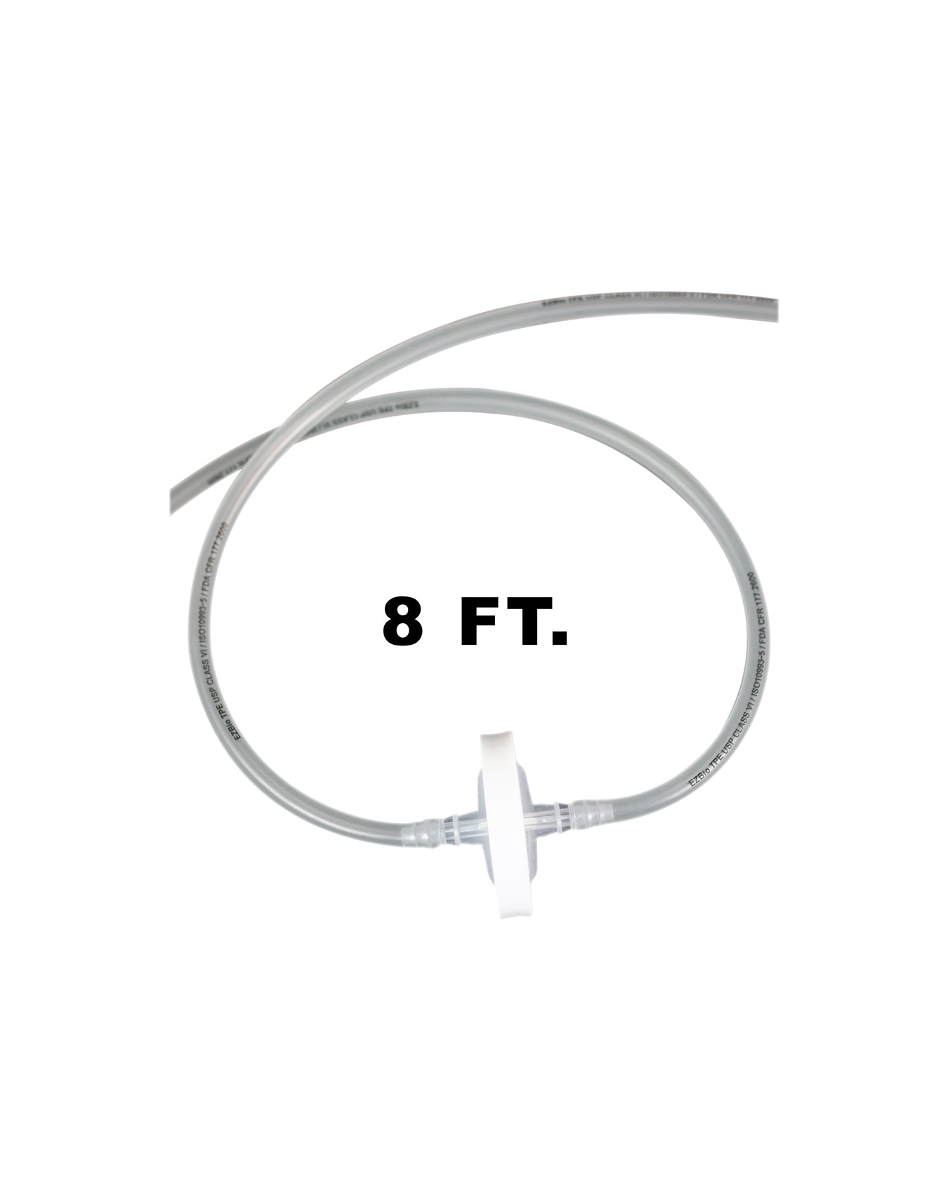 Vactrap™ G Tubing Extension for Plastic Bottles, 8 feet (8'), with 0.2 µm PTFE Inline Vent Filter, 1/EA | img_1 | Foxx Life Sciences Global | shopfls.com